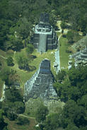 Temples at Tikal, Guatemala